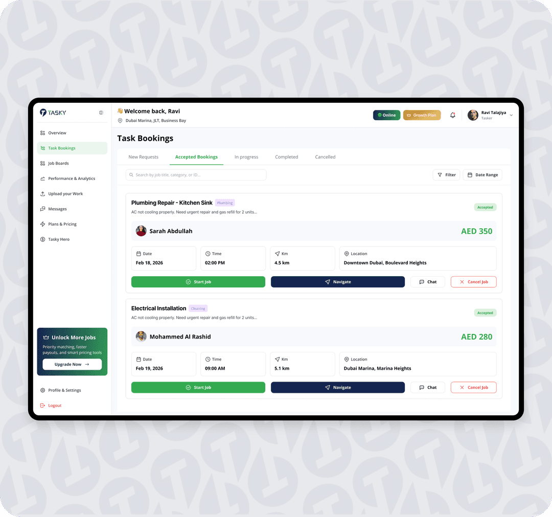 03 Start & Complete the Job